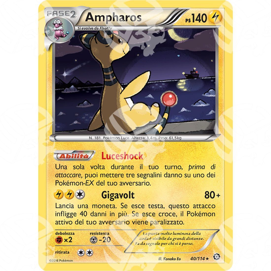 Vapori Accesi - Ampharos - Holo Rare 40/114 - Warcard - Vapori Accesi - Ampharos - Holo Rare 40/114 i prezzi più bassi sul mercato, solo da www.warcardshop.com! Carte singole, box, buste e mazzi.