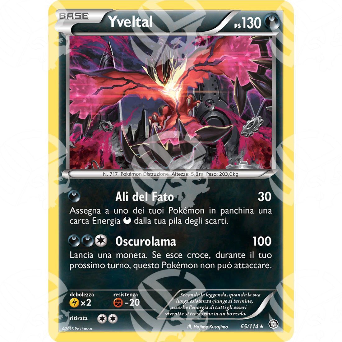 Vapori Accesi - Yveltal - Holo Rare 65/114 - Warcard - Vapori Accesi - Yveltal - Holo Rare 65/114 i prezzi più bassi sul mercato, solo da www.warcardshop.com! Carte singole, box, buste e mazzi.