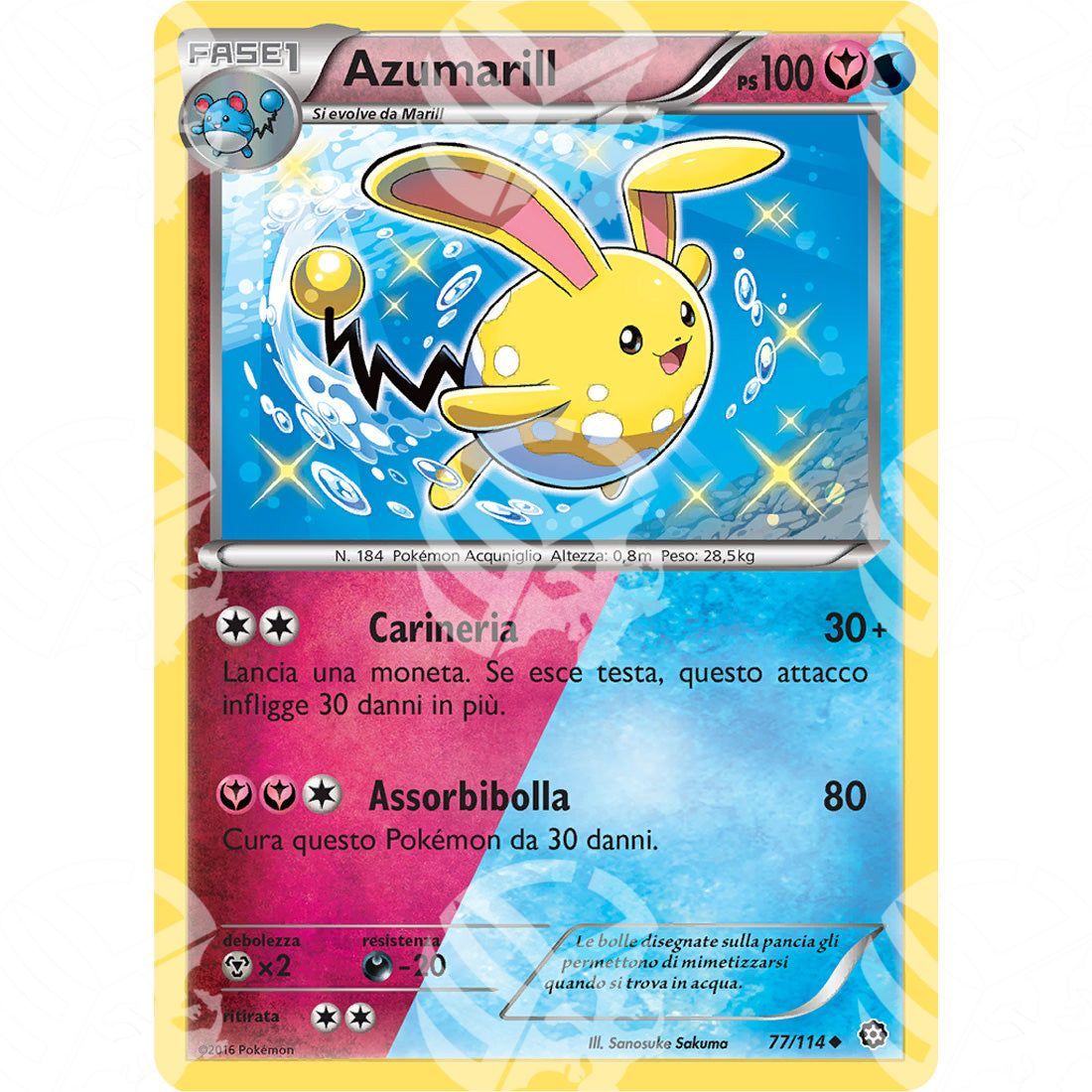 Vapori Accesi - Azumarill - 77/114 - Warcard - Vapori Accesi - Azumarill - 77/114 i prezzi più bassi sul mercato, solo da www.warcardshop.com! Carte singole, box, buste e mazzi.