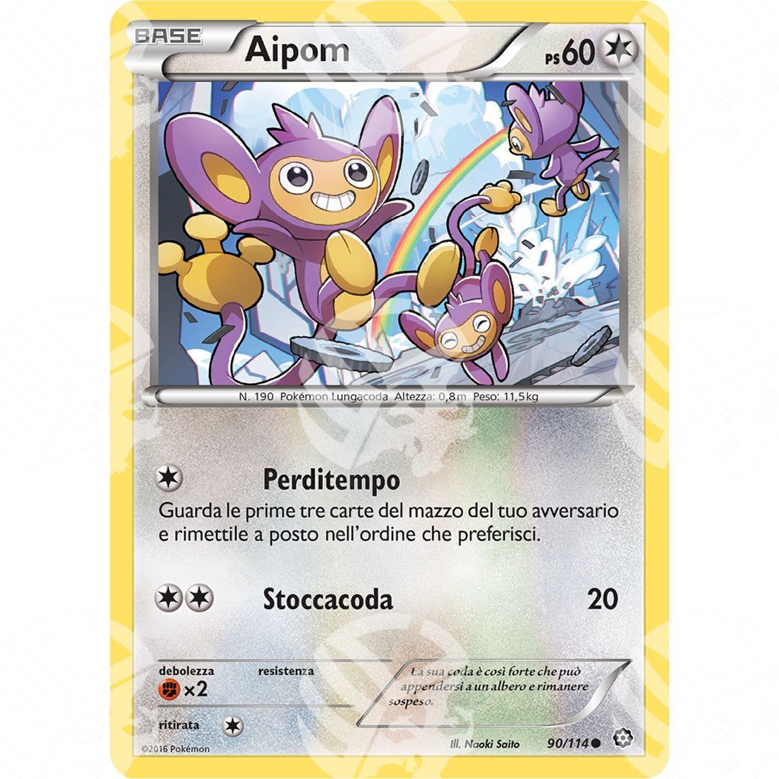 Vapori Accesi - Aipom - 90/114 - Warcard - Vapori Accesi - Aipom - 90/114 i prezzi più bassi sul mercato, solo da www.warcardshop.com! Carte singole, box, buste e mazzi.