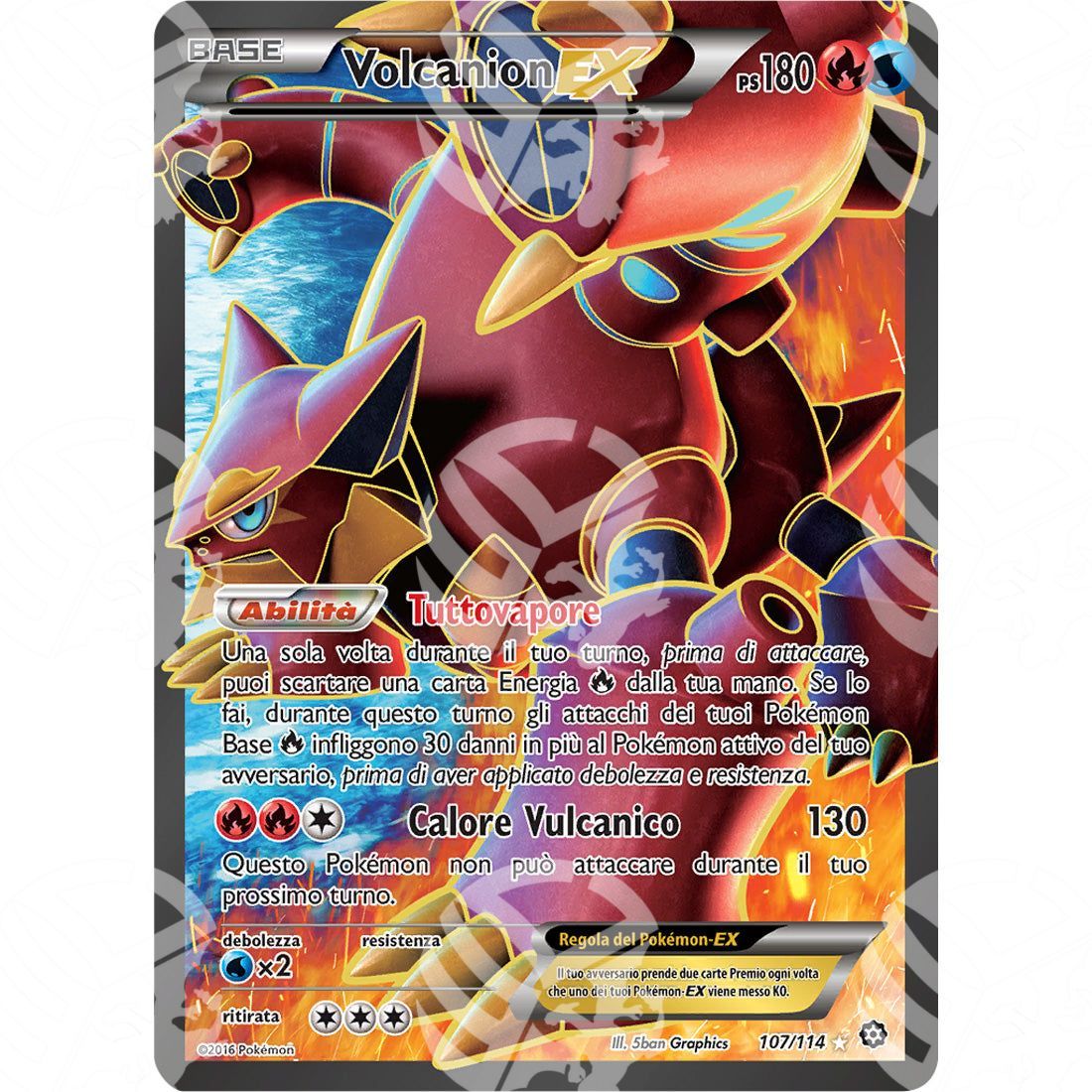 Vapori Accesi - Volcanion EX - Ultra Rare 107/114 - Warcard - Vapori Accesi - Volcanion EX - Ultra Rare 107/114 i prezzi più bassi sul mercato, solo da www.warcardshop.com! Carte singole, box, buste e mazzi.