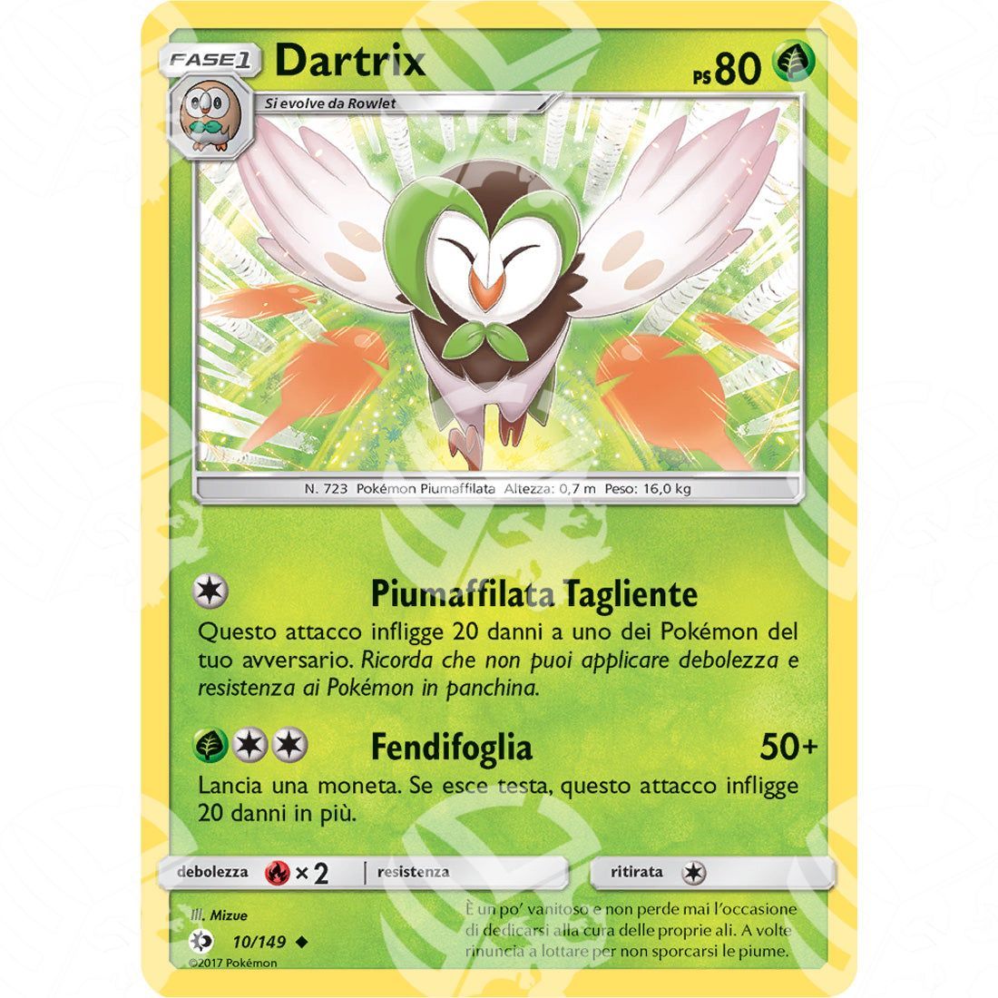 Sole & Luna - Dartrix - 10/149 - Warcard - Sole & Luna - Dartrix - 10/149 i prezzi più bassi sul mercato, solo da www.warcardshop.com! Carte singole, box, buste e mazzi.