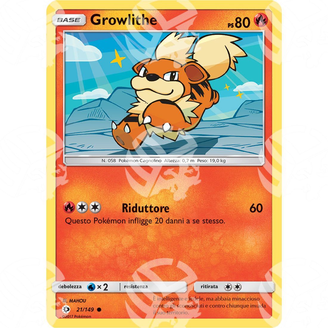 Sole & Luna - Growlithe - 21/149 - Warcard - Sole & Luna - Growlithe - 21/149 i prezzi più bassi sul mercato, solo da www.warcardshop.com! Carte singole, box, buste e mazzi.