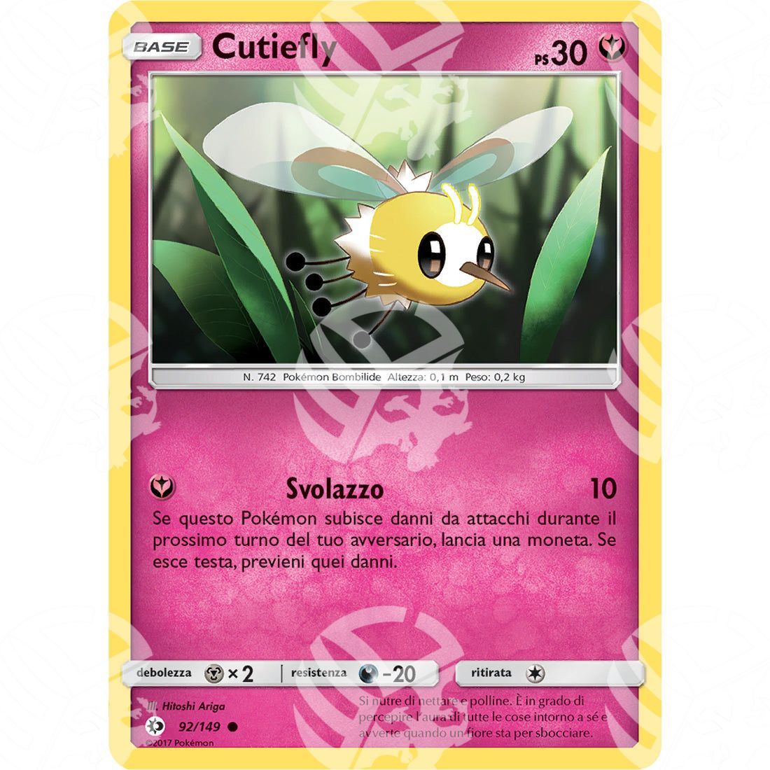 Sole & Luna - Cutiefly - 92/149 - Warcard - Sole & Luna - Cutiefly - 92/149 i prezzi più bassi sul mercato, solo da www.warcardshop.com! Carte singole, box, buste e mazzi.