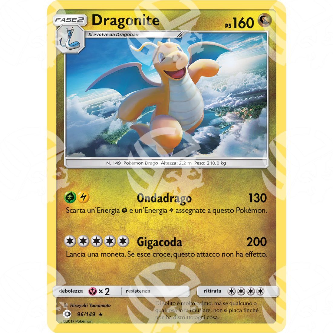 Sole & Luna - Dragonite - Holo Rare 96/149 - Warcard - Sole & Luna - Dragonite - Holo Rare 96/149 i prezzi più bassi sul mercato, solo da www.warcardshop.com! Carte singole, box, buste e mazzi.