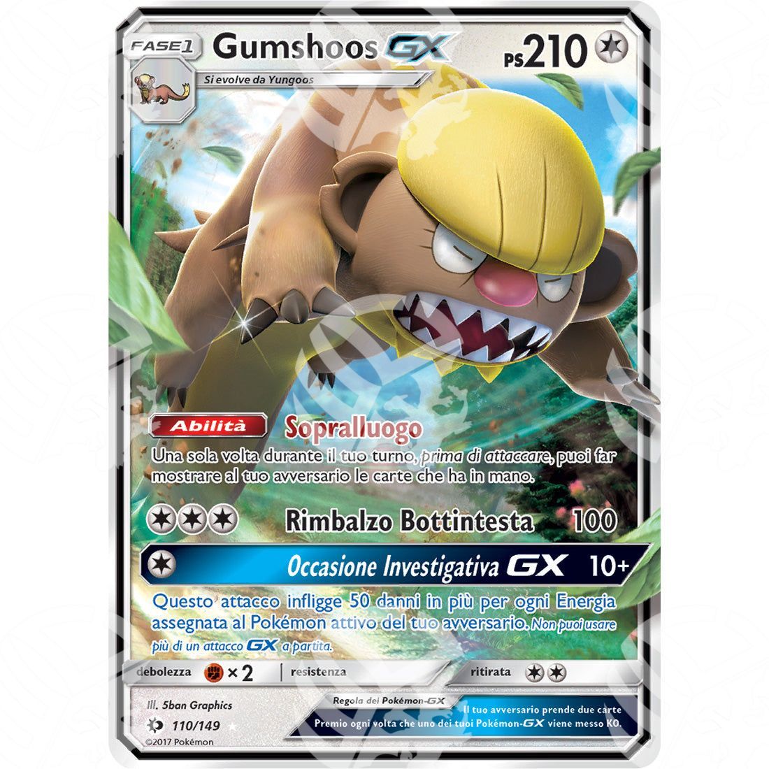 Sole & Luna - Gumshoos GX - Holo Rare 110/149 - Warcard - Sole & Luna - Gumshoos GX - Holo Rare 110/149 i prezzi più bassi sul mercato, solo da www.warcardshop.com! Carte singole, box, buste e mazzi.