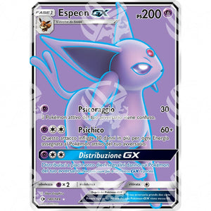 Sole & Luna - Espeon GX - Ultra Rare 140/149 - Warcard - Sole & Luna - Espeon GX - Ultra Rare 140/149 i prezzi più bassi sul mercato, solo da www.warcardshop.com! Carte singole, box, buste e mazzi.