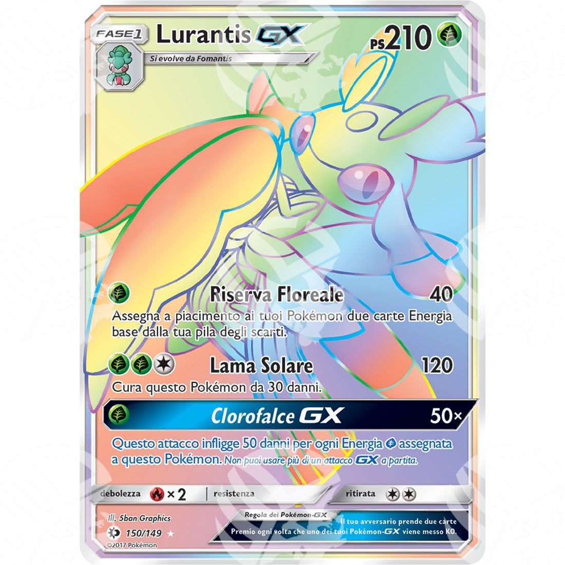 Sole & Luna - Lurantis GX - Rainbow Rare 150/149 - Warcard - Sole & Luna - Lurantis GX - Rainbow Rare 150/149 i prezzi più bassi sul mercato, solo da www.warcardshop.com! Carte singole, box, buste e mazzi.