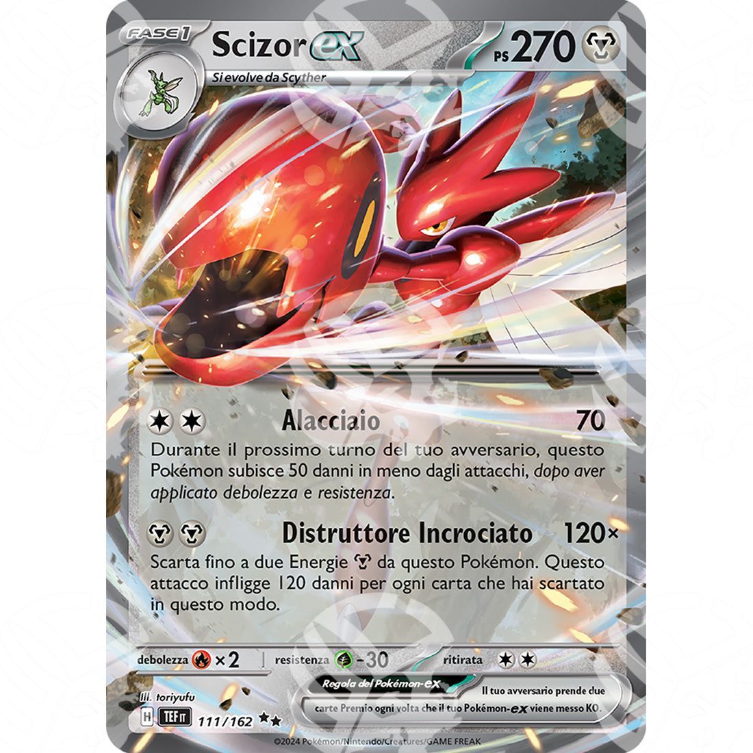 Cronoforze - Scizor ex - 111/162 - Warcard - Cronoforze - Scizor ex - 111/162 i prezzi più bassi sul mercato, solo da www.warcardshop.com! Carte singole, box, buste e mazzi.