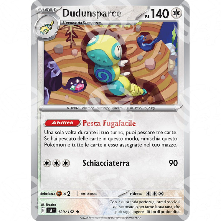 Cronoforze - Dudunsparce - 129/162 - Warcard - Cronoforze - Dudunsparce - 129/162 i prezzi più bassi sul mercato, solo da www.warcardshop.com! Carte singole, box, buste e mazzi.