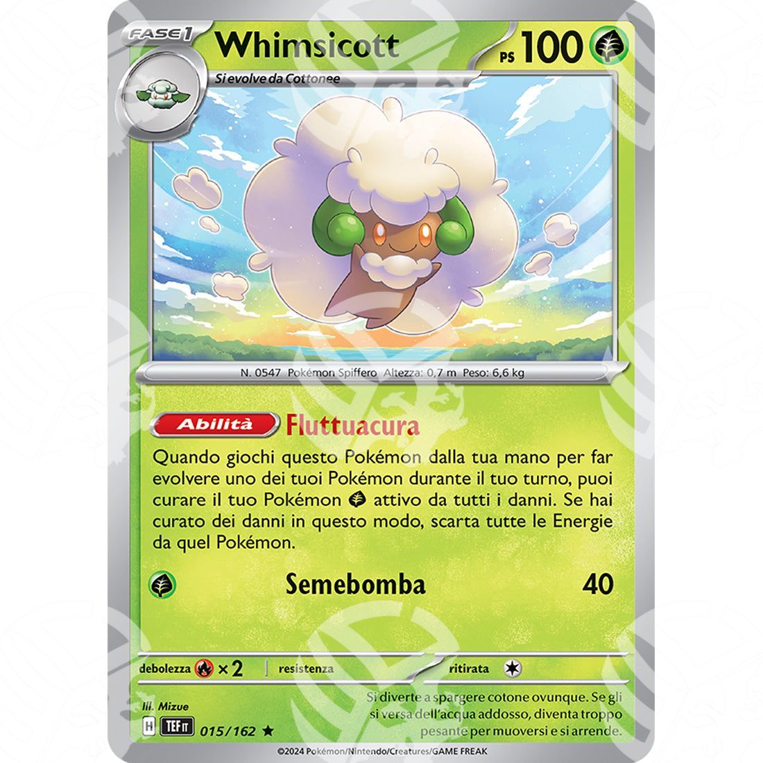 Cronoforze - Whimsicott - 015/162 - Warcard - Cronoforze - Whimsicott - 015/162 i prezzi più bassi sul mercato, solo da www.warcardshop.com! Carte singole, box, buste e mazzi.