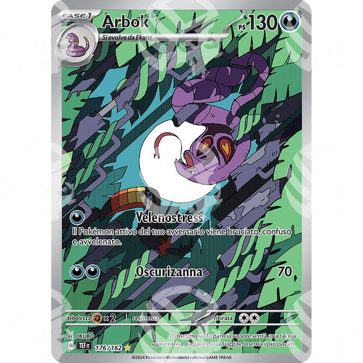 Cronoforze - Arbok - Illustration Rare 176/162 - Warcard - Cronoforze - Arbok - Illustration Rare 176/162 i prezzi più bassi sul mercato, solo da www.warcardshop.com! Carte singole, box, buste e mazzi.