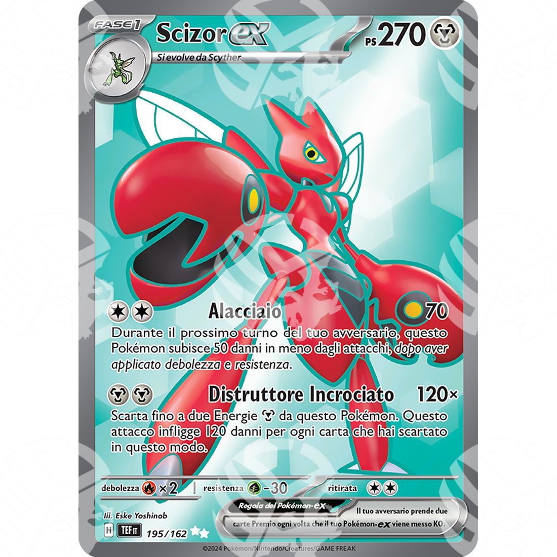 Cronoforze - Scizor ex - Full-Art 195/162 - Warcard - Cronoforze - Scizor ex - Full-Art 195/162 i prezzi più bassi sul mercato, solo da www.warcardshop.com! Carte singole, box, buste e mazzi.