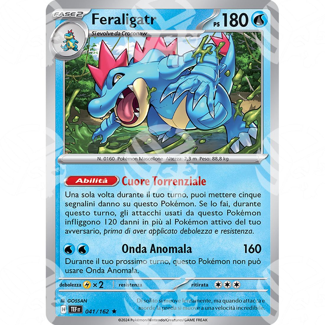 Cronoforze - Feraligatr - 041/162 - Warcard - Cronoforze - Feraligatr - 041/162 i prezzi più bassi sul mercato, solo da www.warcardshop.com! Carte singole, box, buste e mazzi.