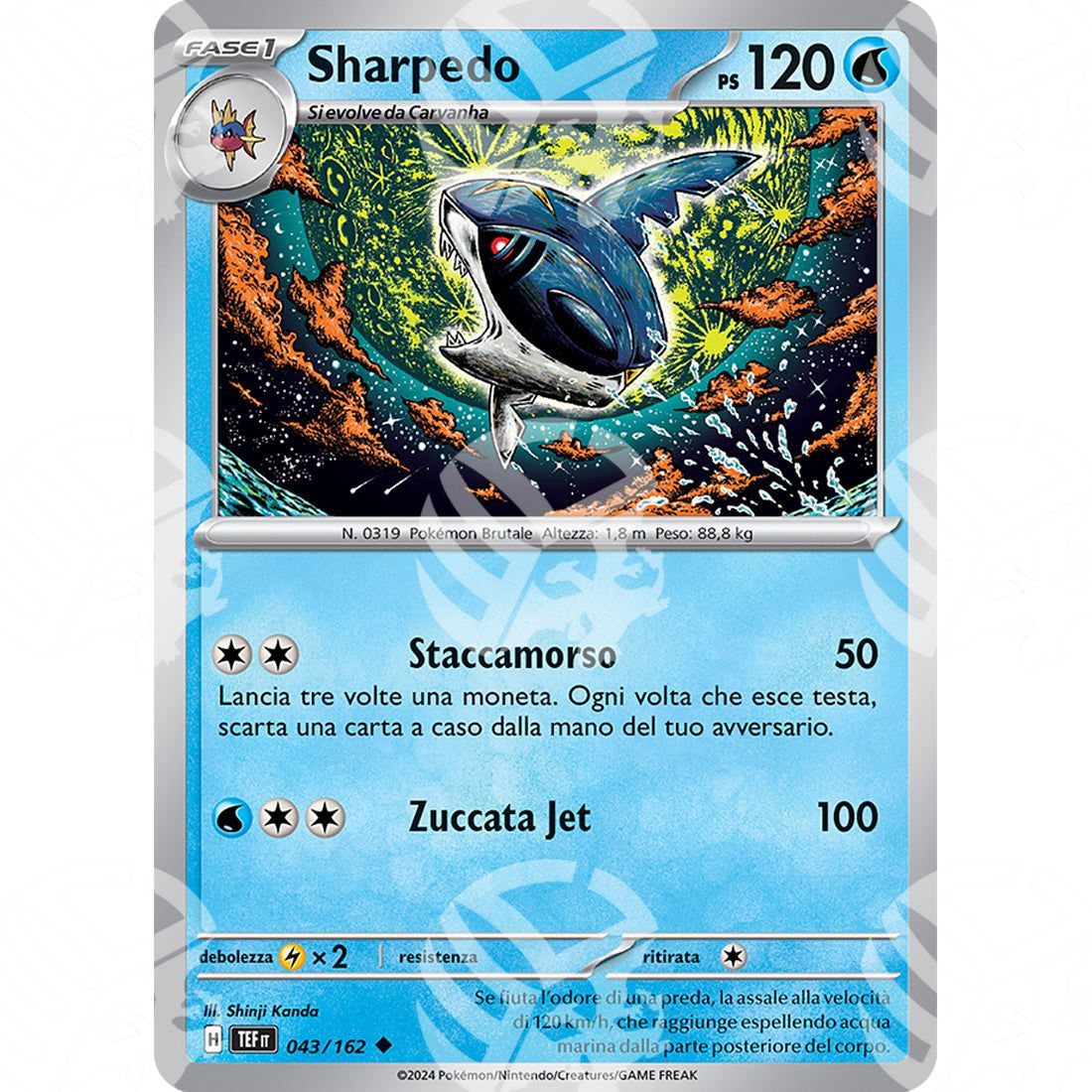 Cronoforze - Sharpedo - 043/162 - Warcard - Cronoforze - Sharpedo - 043/162 i prezzi più bassi sul mercato, solo da www.warcardshop.com! Carte singole, box, buste e mazzi.