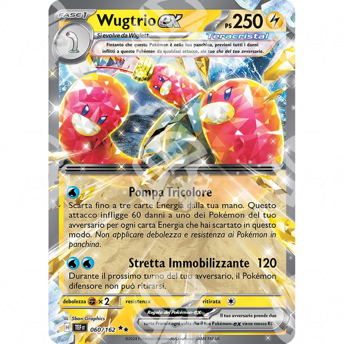 Cronoforze - Wugtrio ex - 060/162 - Warcard - Cronoforze - Wugtrio ex - 060/162 i prezzi più bassi sul mercato, solo da www.warcardshop.com! Carte singole, box, buste e mazzi.