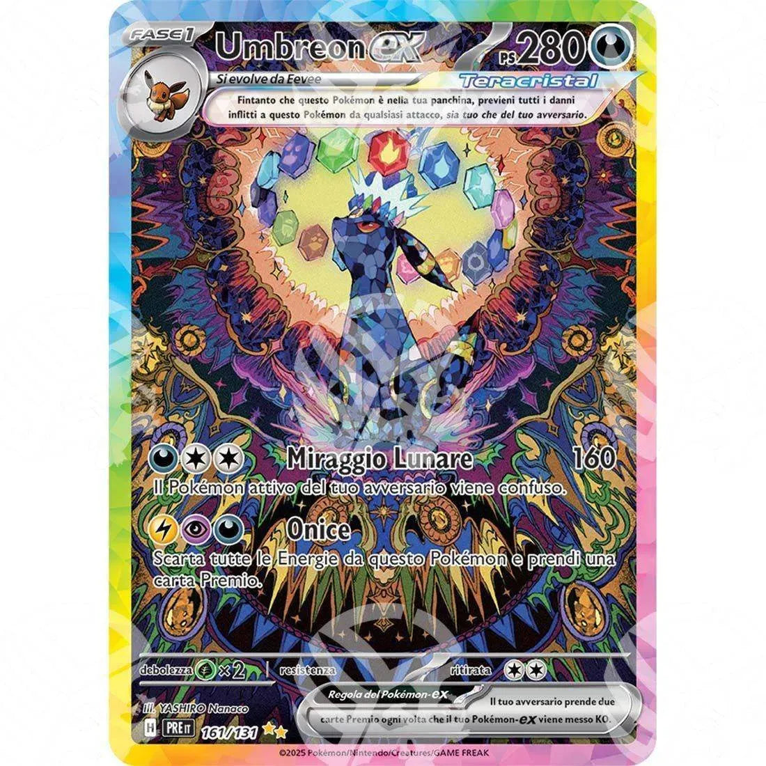 Evoluzioni Prismatiche - Umbreon ex - Special Illustration Rare | 161/131 - Warcard