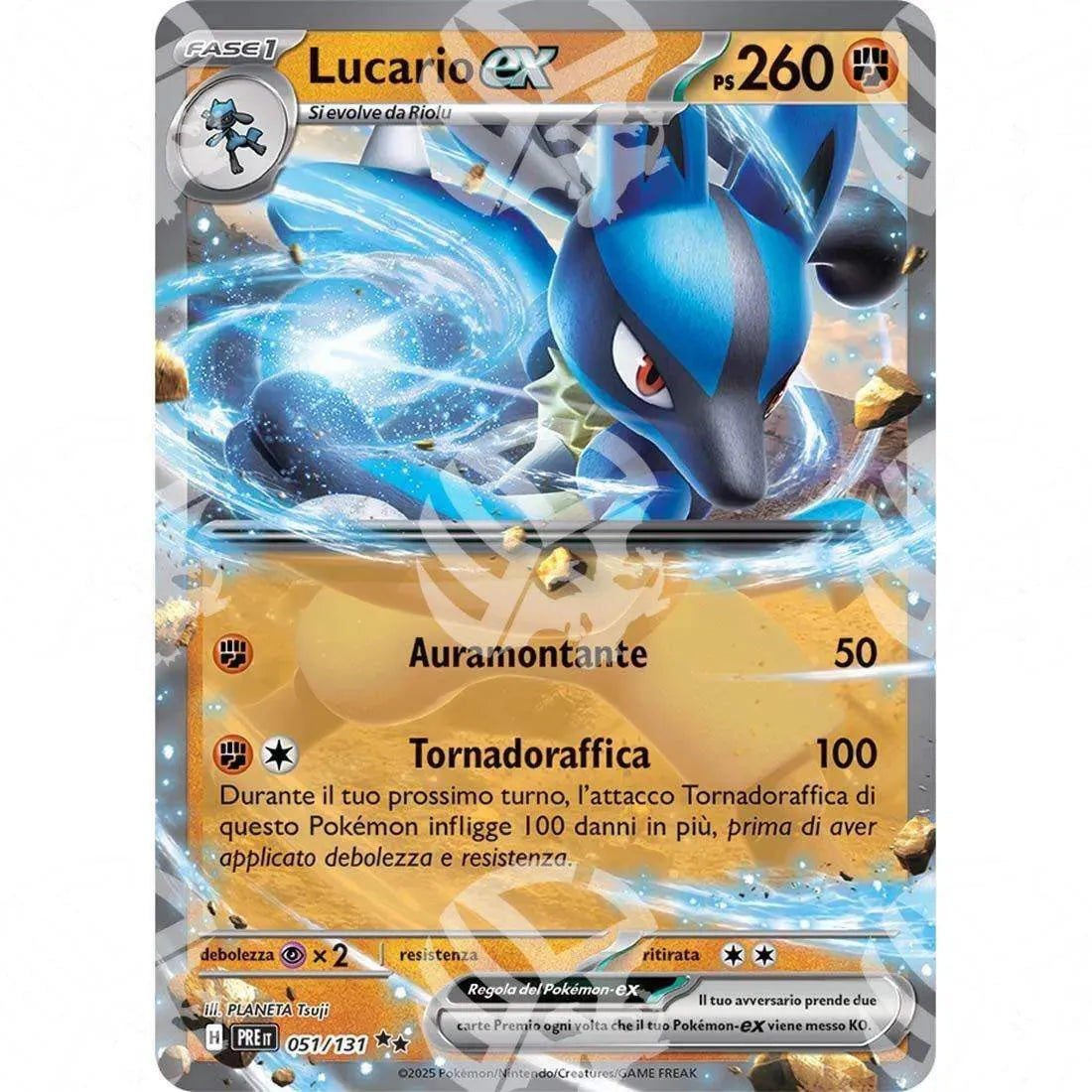 Evoluzioni Prismatiche - Lucario ex - Ultra Rare | 051/131 - Warcard