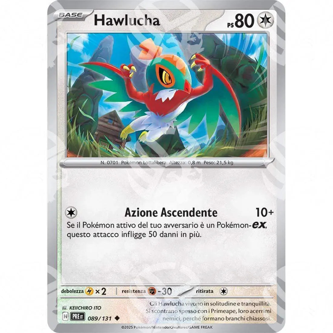 Evoluzioni Prismatiche - Hawlucha - 089/131 - Warcard