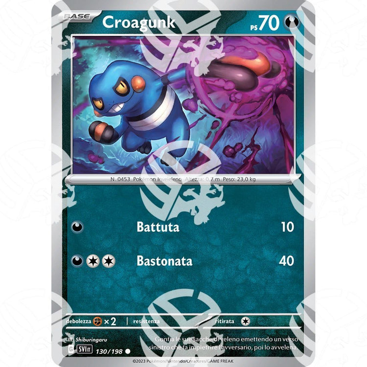 Scarlatto e Violetto - Croagunk - 130/198 - Warcard - Scarlatto e Violetto - Croagunk - 130/198 i prezzi più bassi sul mercato, solo da www.warcardshop.com! Carte singole, box, buste e mazzi.