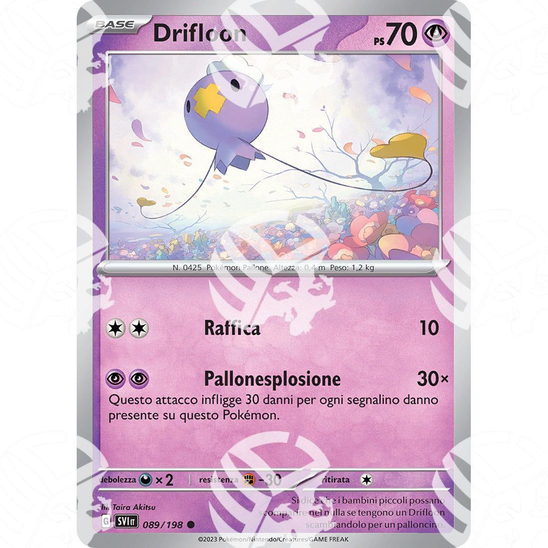 Scarlatto e Violetto - Drifloon - 089/198 - Warcard - Scarlatto e Violetto - Drifloon - 089/198 i prezzi più bassi sul mercato, solo da www.warcardshop.com! Carte singole, box, buste e mazzi.