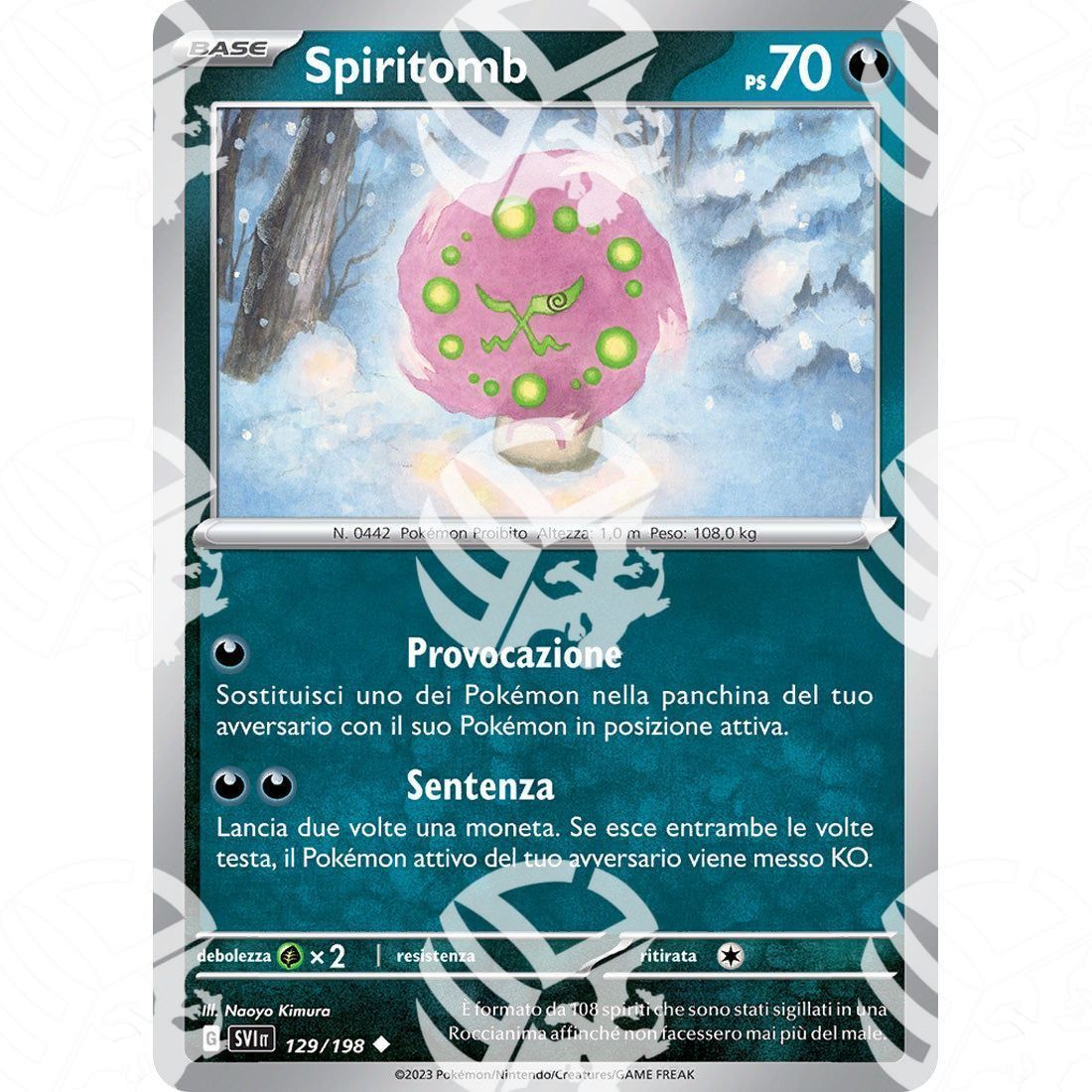 Scarlatto e Violetto - Spiritomb - 129/198 - Warcard - Scarlatto e Violetto - Spiritomb - 129/198 i prezzi più bassi sul mercato, solo da www.warcardshop.com! Carte singole, box, buste e mazzi.