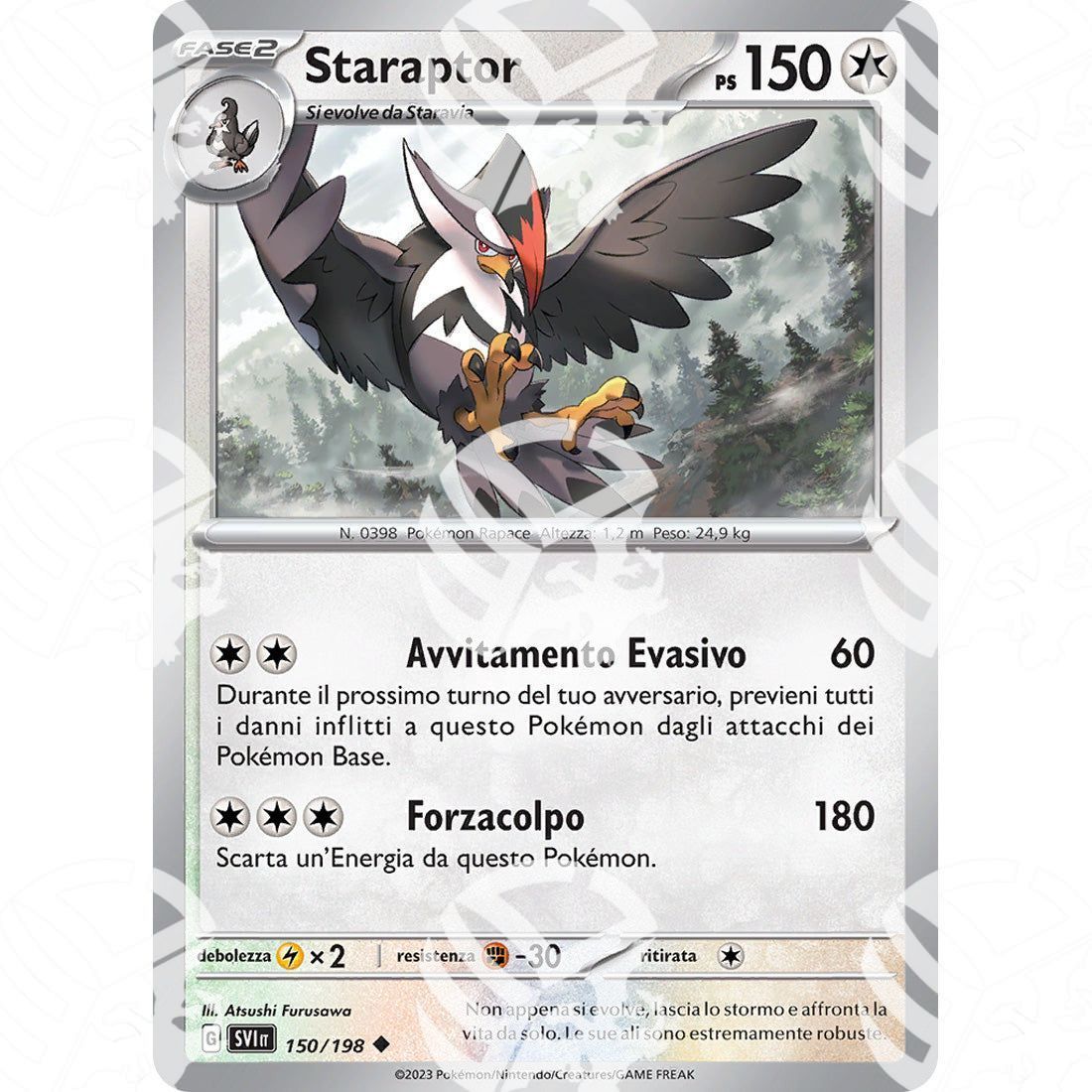 Scarlatto e Violetto - Staraptor - 150/198 - Warcard - Scarlatto e Violetto - Staraptor - 150/198 i prezzi più bassi sul mercato, solo da www.warcardshop.com! Carte singole, box, buste e mazzi.