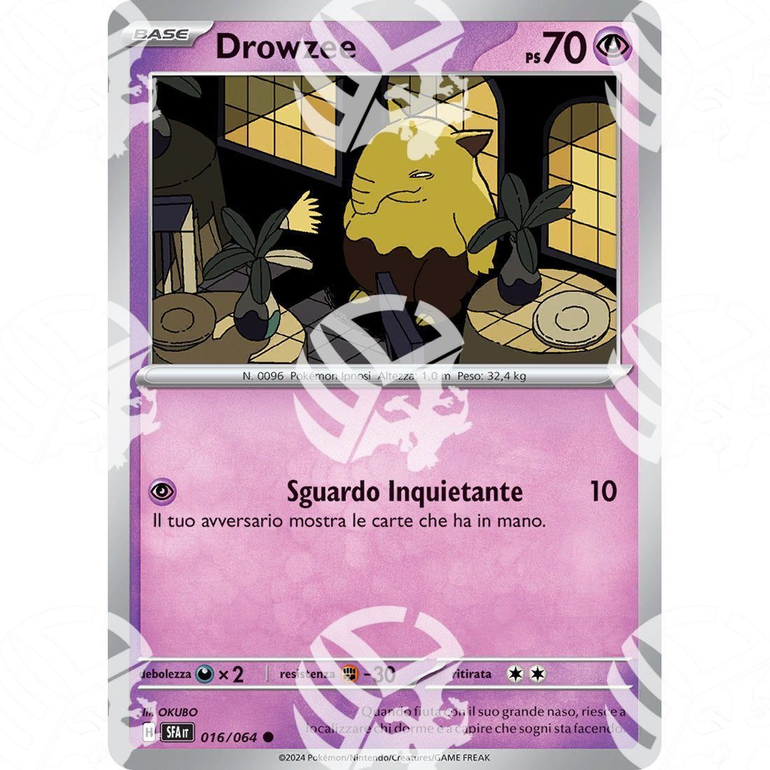 Segreto Fiabesco - Drowzee - 016/064 - Warcard - Segreto Fiabesco - Drowzee - 016/064 i prezzi più bassi sul mercato, solo da www.warcardshop.com! Carte singole, box, buste e mazzi.