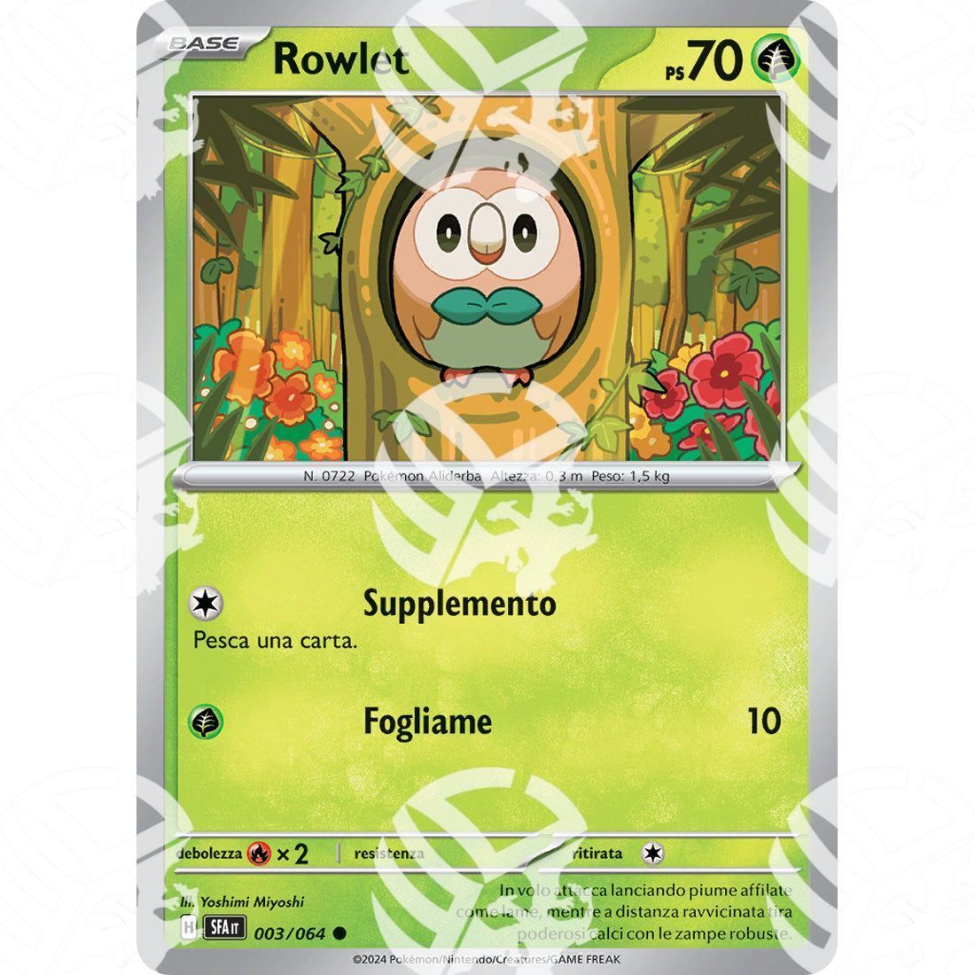 Segreto Fiabesco - Rowlet - 003/064 - Warcard - Segreto Fiabesco - Rowlet - 003/064 i prezzi più bassi sul mercato, solo da www.warcardshop.com! Carte singole, box, buste e mazzi.