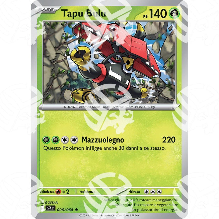 Segreto Fiabesco - Tapu Bulu - 006/064 - Warcard - Segreto Fiabesco - Tapu Bulu - 006/064 i prezzi più bassi sul mercato, solo da www.warcardshop.com! Carte singole, box, buste e mazzi.