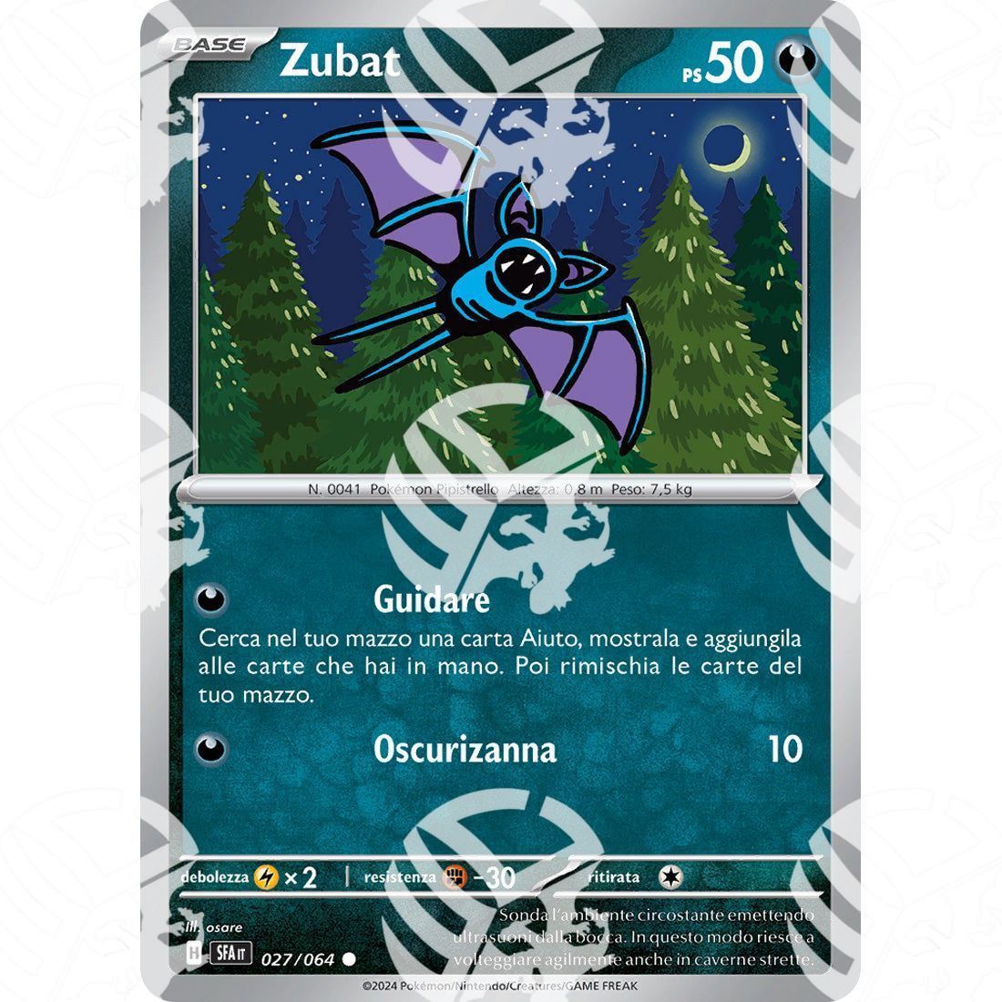 Segreto Fiabesco - Zubat - 027/064 - Warcard - Segreto Fiabesco - Zubat - 027/064 i prezzi più bassi sul mercato, solo da www.warcardshop.com! Carte singole, box, buste e mazzi.