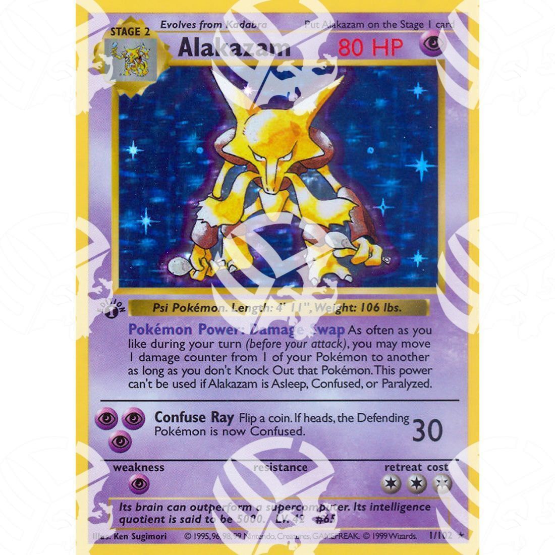 Set Base - Alakazam - Holo Rare 1/102 - Warcard - Set Base - Alakazam - Holo Rare 1/102 i prezzi più bassi sul mercato, solo da www.warcardshop.com! Carte singole, box, buste e mazzi.