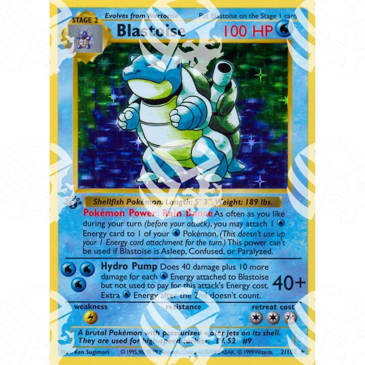 Set Base - Blastoise - Holo Rare 2/102 - Warcard - Set Base - Blastoise - Holo Rare 2/102 i prezzi più bassi sul mercato, solo da www.warcardshop.com! Carte singole, box, buste e mazzi.