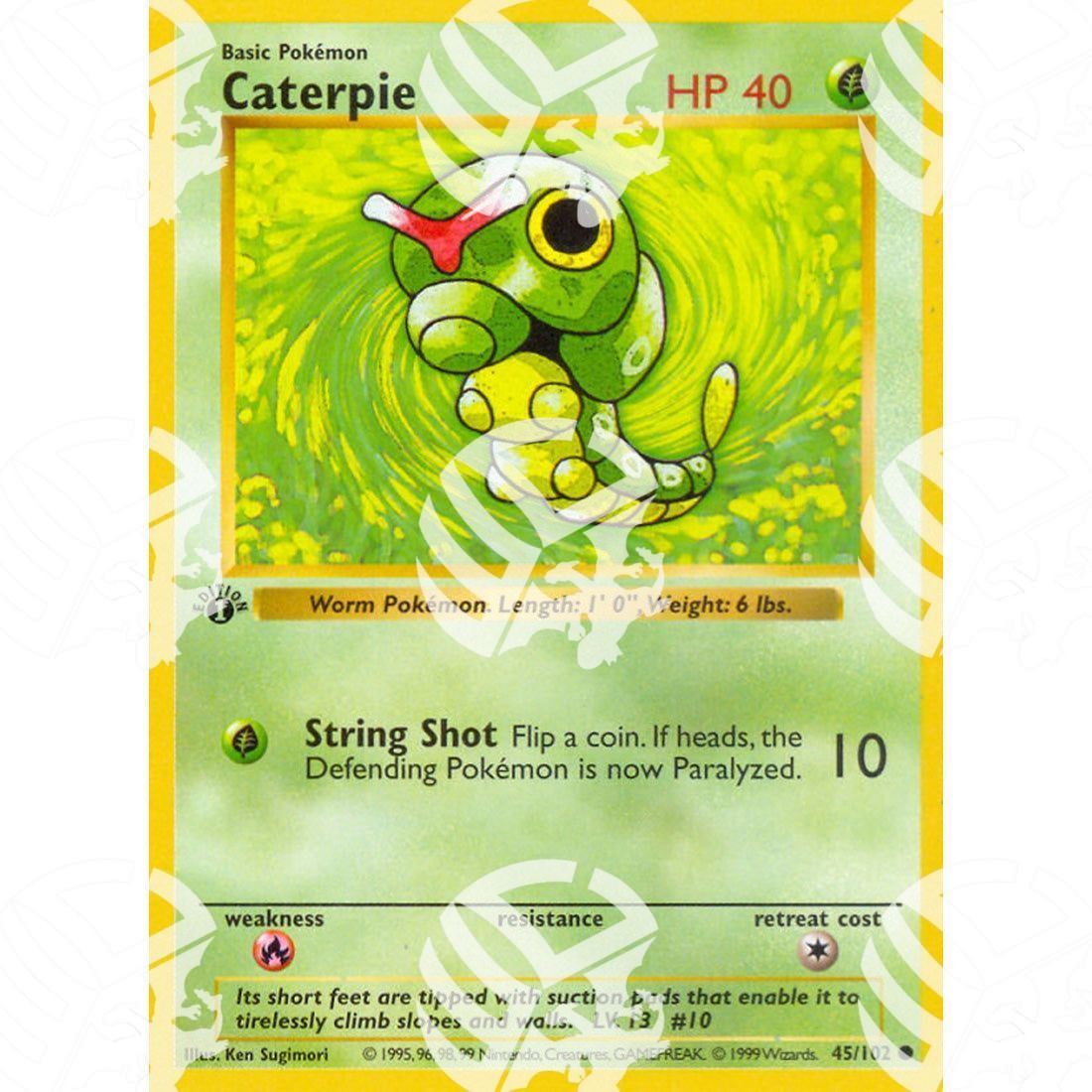 Set Base - Caterpie - 45/102 - Warcard - Set Base - Caterpie - 45/102 i prezzi più bassi sul mercato, solo da www.warcardshop.com! Carte singole, box, buste e mazzi.