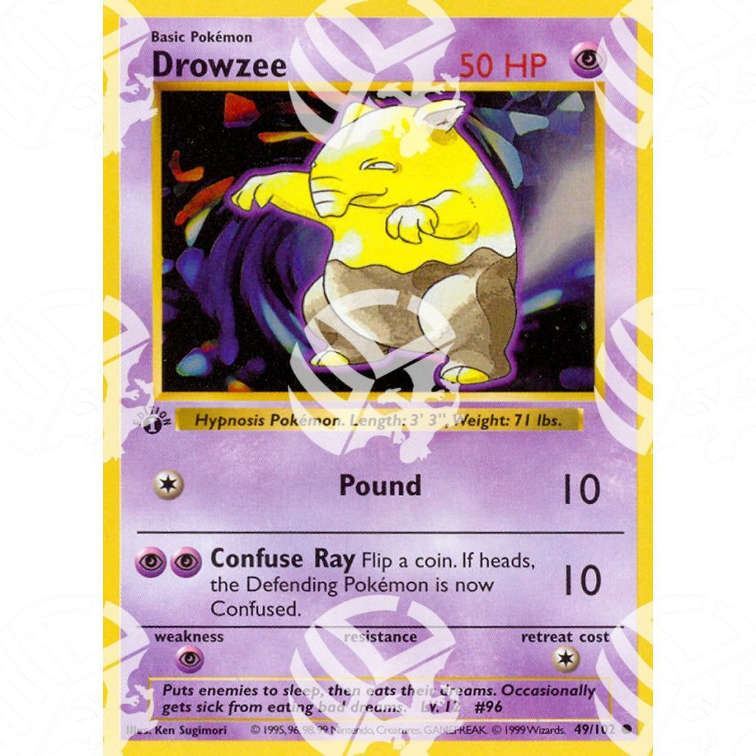 Set Base - Drowzee - 49/102 - Warcard - Set Base - Drowzee - 49/102 i prezzi più bassi sul mercato, solo da www.warcardshop.com! Carte singole, box, buste e mazzi.