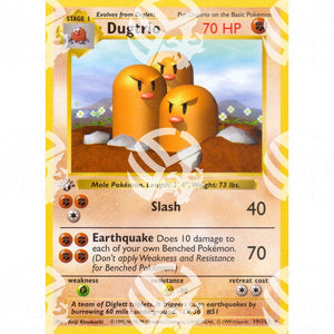 Set Base - Dugtrio - 19/102 - Warcard - Set Base - Dugtrio - 19/102 i prezzi più bassi sul mercato, solo da www.warcardshop.com! Carte singole, box, buste e mazzi.