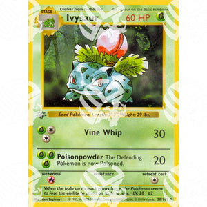 Set Base - Ivysaur - 30/102 - Warcard - Set Base - Ivysaur - 30/102 i prezzi più bassi sul mercato, solo da www.warcardshop.com! Carte singole, box, buste e mazzi.