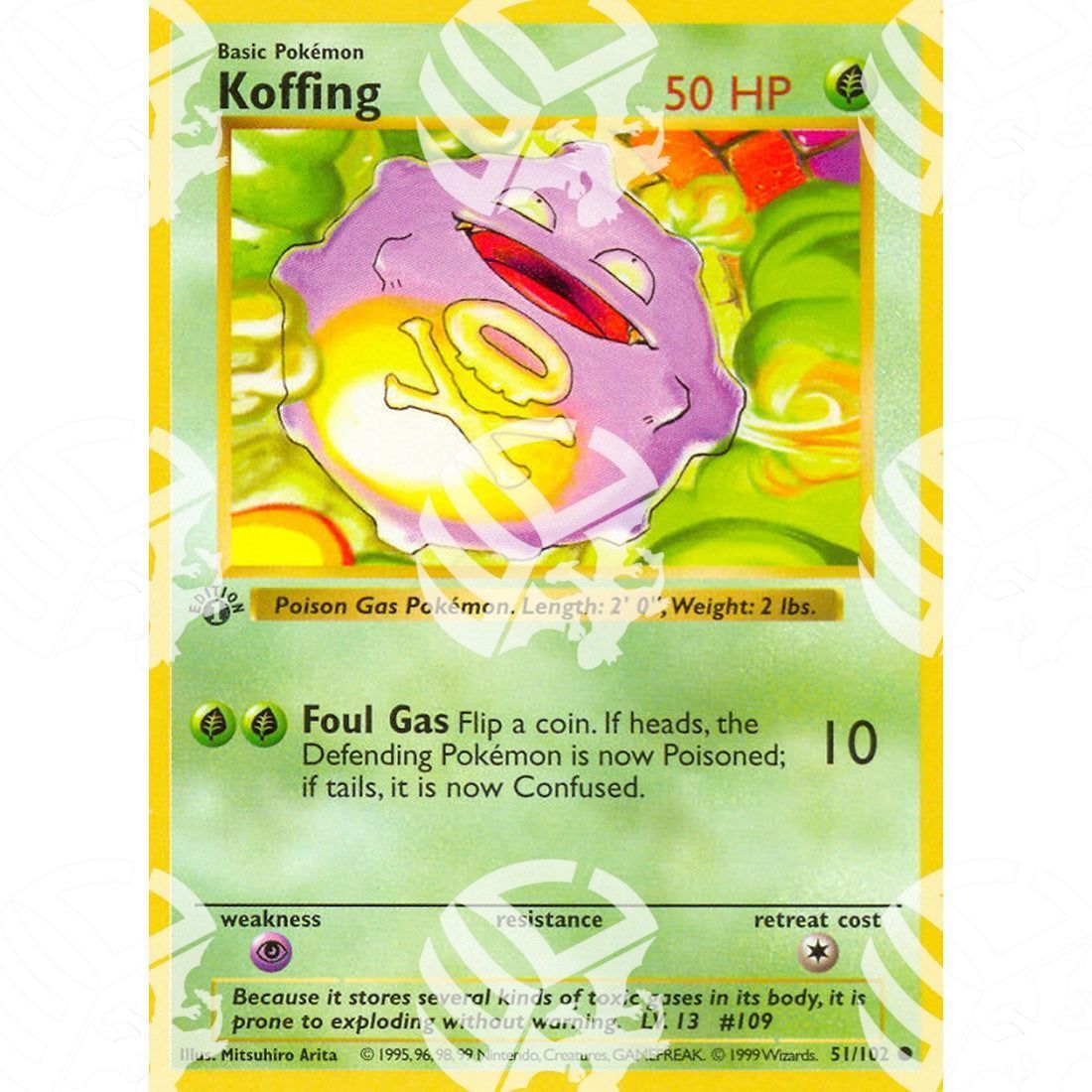 Set Base - Koffing - 51/102 - Warcard - Set Base - Koffing - 51/102 i prezzi più bassi sul mercato, solo da www.warcardshop.com! Carte singole, box, buste e mazzi.