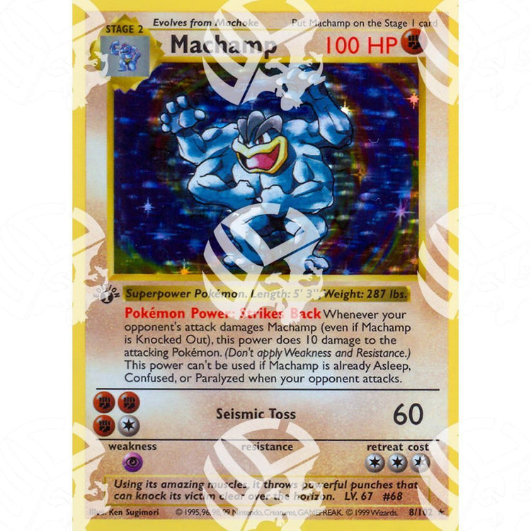 Set Base - Machamp - Holo Rare 8/102 - Warcard - Set Base - Hitmonchan - Holo Rare 7/102 i prezzi più bassi sul mercato, solo da www.warcardshop.com! Carte singole, box, buste e mazzi.