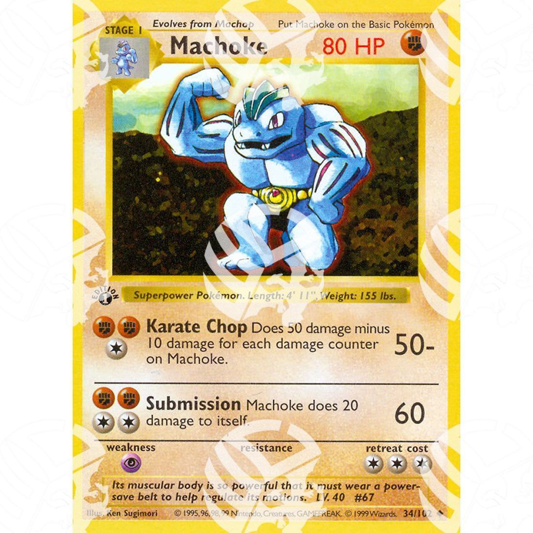 Set Base - Machoke - 34/102 - Warcard - Set Base - Machoke - 34/102 i prezzi più bassi sul mercato, solo da www.warcardshop.com! Carte singole, box, buste e mazzi.