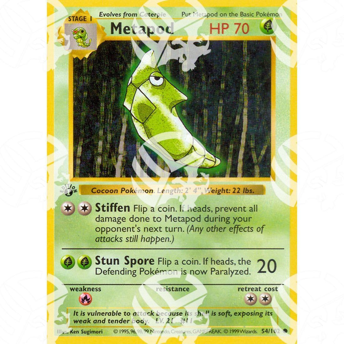 Set Base - Metapod - 54/102 - Warcard - Set Base - Metapod - 54/102 i prezzi più bassi sul mercato, solo da www.warcardshop.com! Carte singole, box, buste e mazzi.