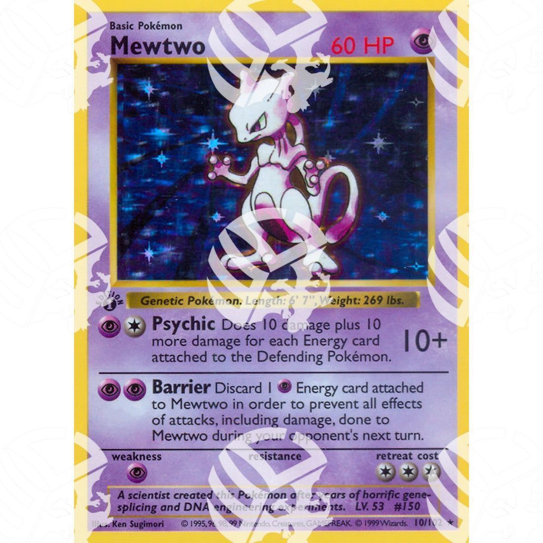 Set Base - Mewtwo - Holo Rare 10/102 - Warcard - Set Base - Mewtwo - Holo Rare 10/102 i prezzi più bassi sul mercato, solo da www.warcardshop.com! Carte singole, box, buste e mazzi.