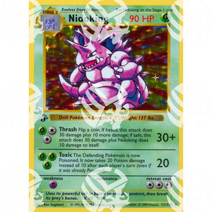 Set Base - Nidoking - Holo Rare 11/102 - Warcard - Set Base - Nidoking - Holo Rare 11/102 i prezzi più bassi sul mercato, solo da www.warcardshop.com! Carte singole, box, buste e mazzi.