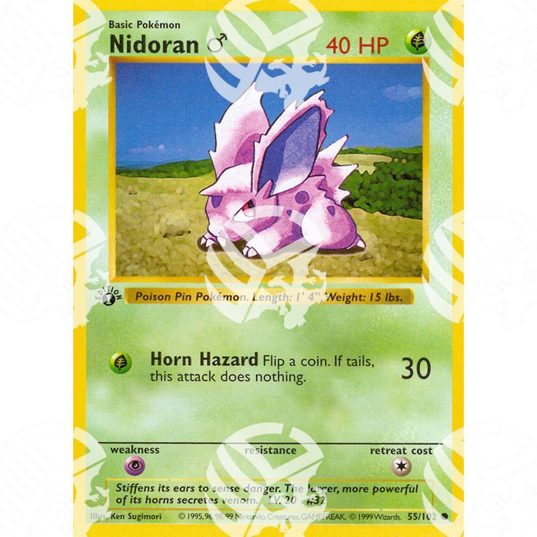 Set Base - Nidoran M - 55/102 - Warcard - Set Base - Nidoran M - 55/102 i prezzi più bassi sul mercato, solo da www.warcardshop.com! Carte singole, box, buste e mazzi.