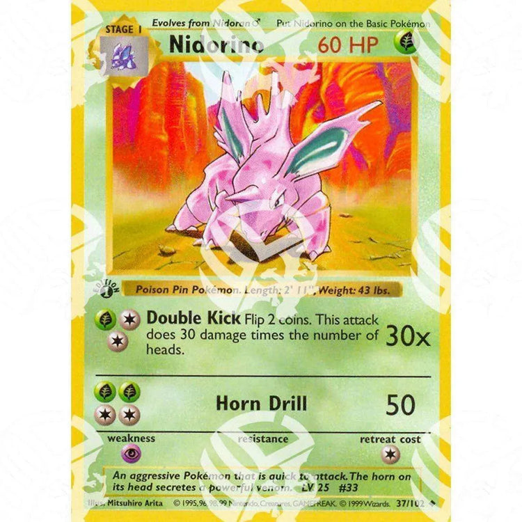 Set Base - Nidorino - 37/102 - Warcard - Set Base - Nidorino - 37/102 i prezzi più bassi sul mercato, solo da www.warcardshop.com! Carte singole, box, buste e mazzi.