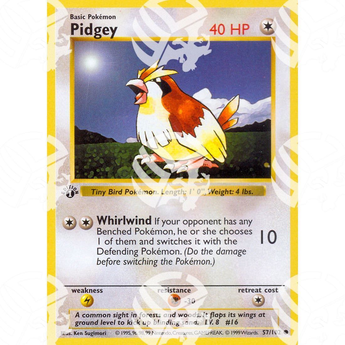 Set Base - Pidgey - 57/102 - Warcard - Set Base - Pidgey - 57/102 i prezzi più bassi sul mercato, solo da www.warcardshop.com! Carte singole, box, buste e mazzi.