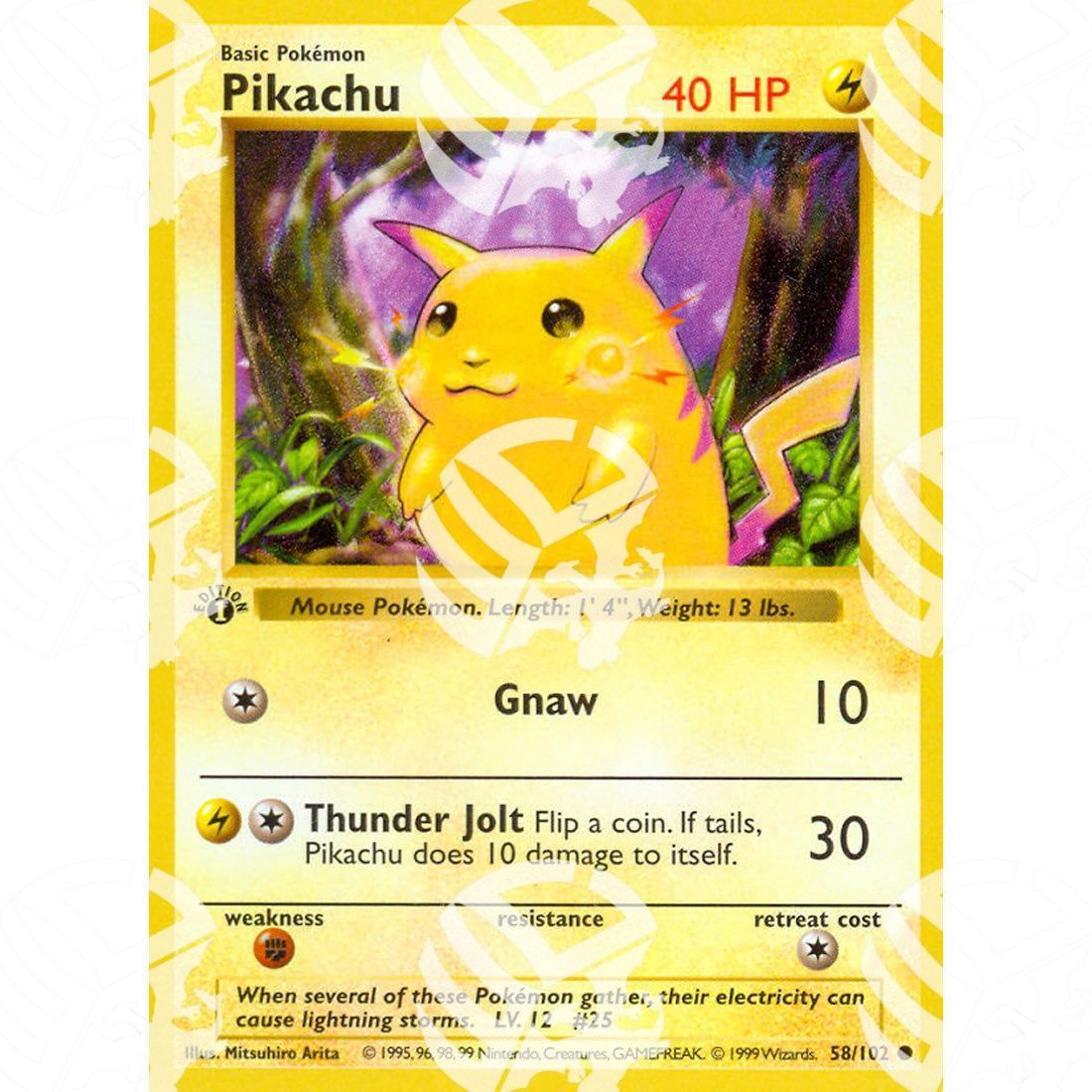 Set Base - Pikachu - 58/102 - Warcard - Set Base - Pikachu - 58/102 i prezzi più bassi sul mercato, solo da www.warcardshop.com! Carte singole, box, buste e mazzi.