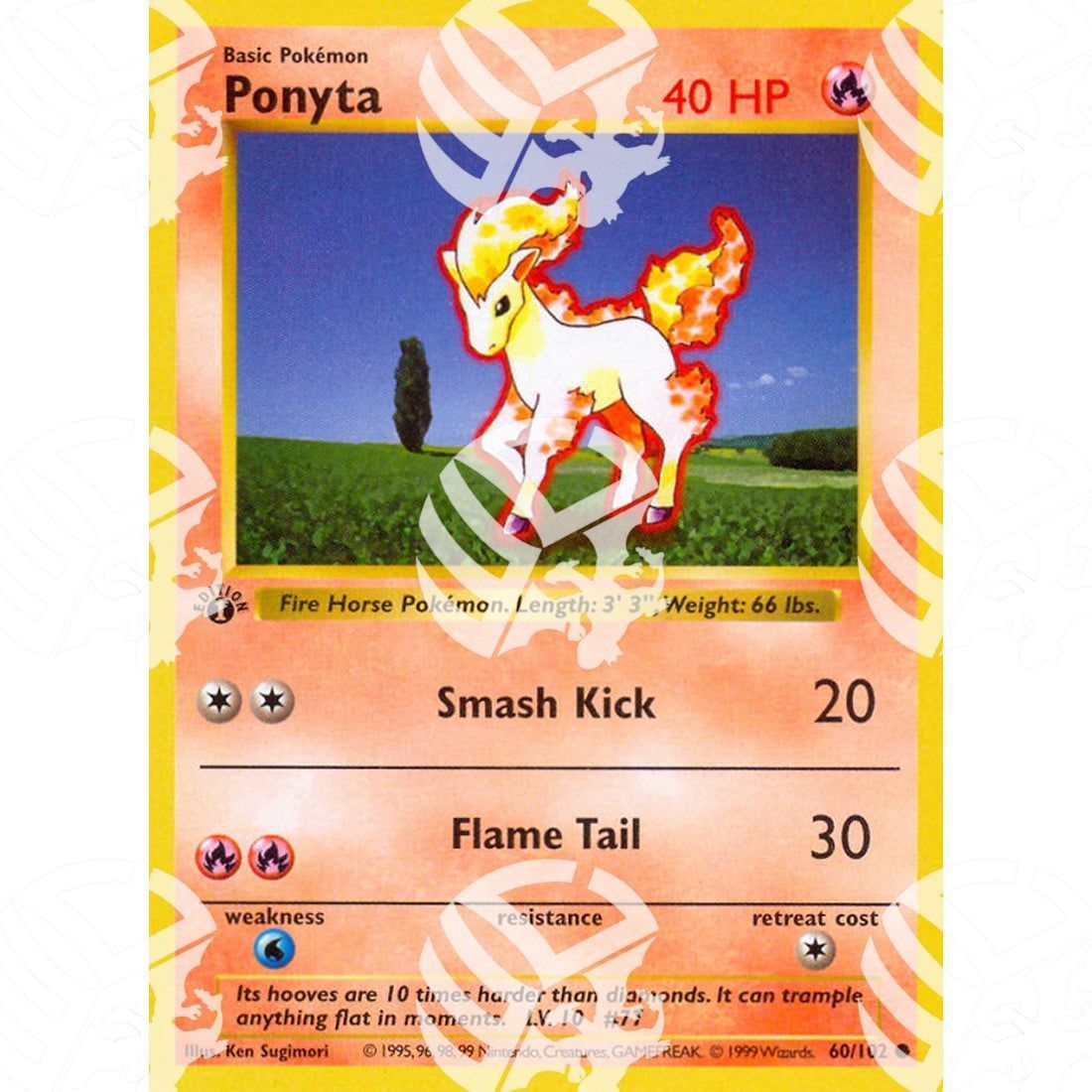 Set Base - Ponyta - 60/102 - Warcard - Set Base - Ponyta - 60/102 i prezzi più bassi sul mercato, solo da www.warcardshop.com! Carte singole, box, buste e mazzi.