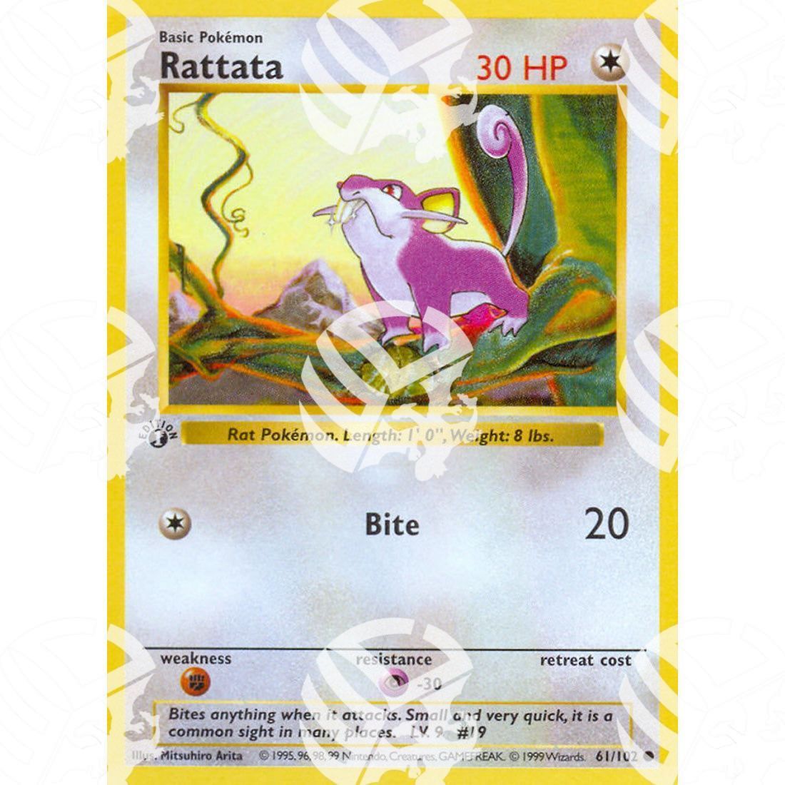 Set Base - Rattata - 61/102 - Warcard - Set Base - Rattata - 61/102 i prezzi più bassi sul mercato, solo da www.warcardshop.com! Carte singole, box, buste e mazzi.