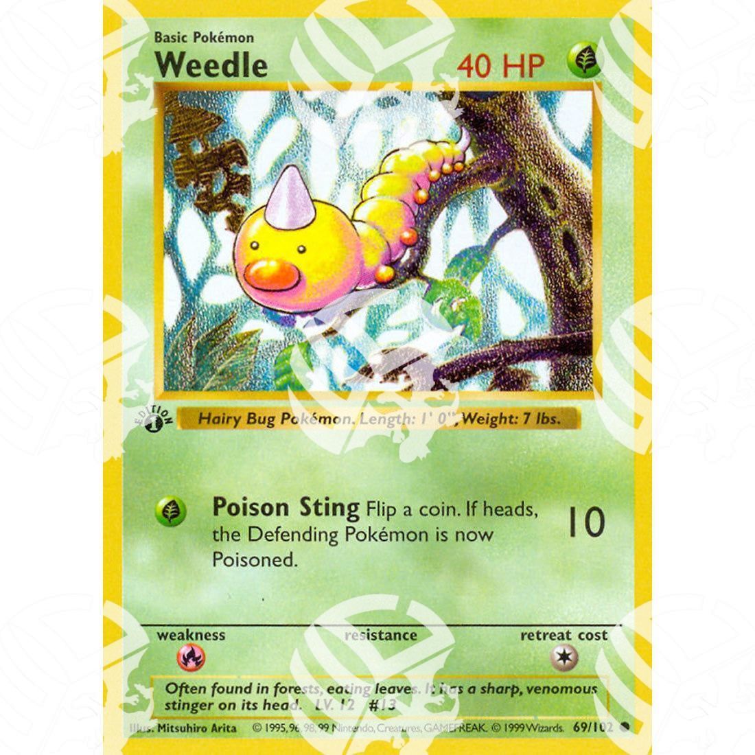 Set Base - Weedle - 69/102 - Warcard - Set Base - Weedle - 69/102 i prezzi più bassi sul mercato, solo da www.warcardshop.com! Carte singole, box, buste e mazzi.